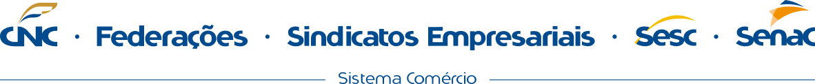 Sistema Comércio - CNC · Federações · Sindicatos Empresariais · SESC · SENAC